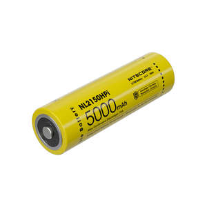 New Arrivals: Nitecore 21700i Rechargeable Battery 3.6 V 5000 Mah