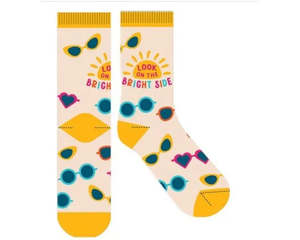 Socks: SOCK FF LOOK BRIGHT SIDE
