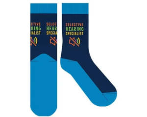 Socks: SOCK FF SLCTV HEARING SPCLST