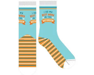 Socks: SOCK FF BEST WORK BATHROOM