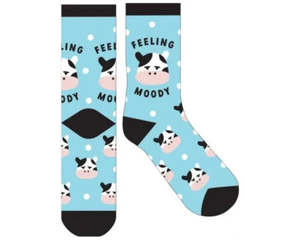 Socks: SOCK FF FTHR COW FEELING MOODY
