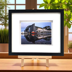 Framed 6 x 8 inch Floating Print