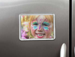 Clear Acrylic Magnet