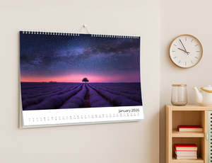 Calendars: A3 Photo Wall Calendar - Gallery Style
