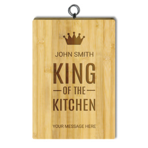 Chopping Boards: Chopping Board - Standard - Kitchen King And Queen