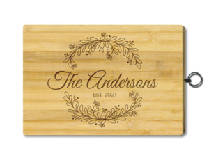 Chopping Board - Standard - Wreath Family