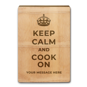 Chopping Boards: Chopping Board - Premium - Keep Calm