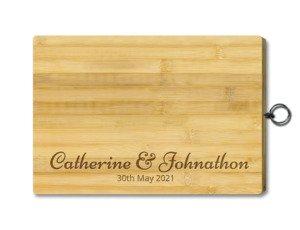 Chopping Board - Standard - Couple With Date