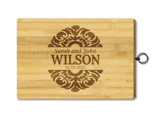 Standard Chopping Boards: Chopping Board - Standard - Flourish