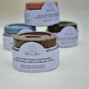 Products: Insulated Food Container - Mama Bear %