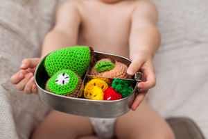 Products: Stainless Steel Bento Snack Box - Mama Bear