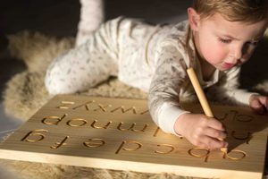 Products: Sample Sale Double-sided Alphabet Tracing Board - Mama Bear
