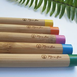 Bamboo Toothbrushes - Mama Bear