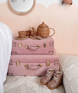 Products: Natural Rattan Tea Set - Mama Bear