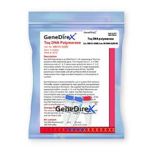 Electrophoresis And Related: Taq DNA polymerase - 500 units MB101-0500