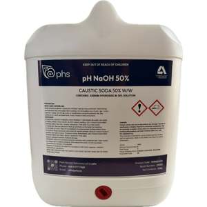 Phs: phs pH NaOH 50% 25kg