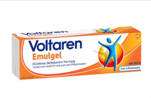 Products: Voltaren Emugel Physio HQ