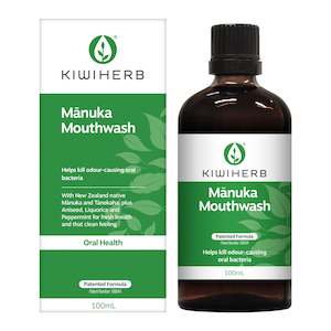 Kiwiherb: Manuka Mouthwash