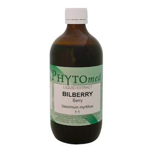 Liquid Extracts A B: Bilberry berry 1:1