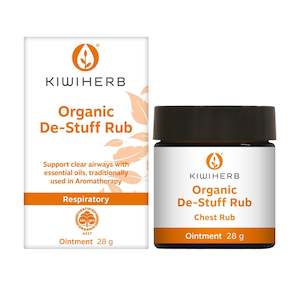Respiratory Immune: Organic De-Stuff Rub