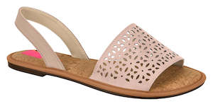 Moleca: Moleca 5445.101 Women Flat Sandals in Nude