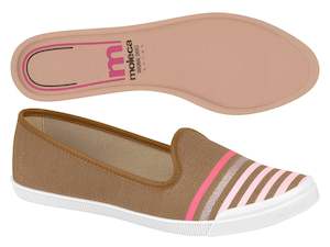 Moleca: Moleca 5109.761 Women Fashion Flats in Multi Camel