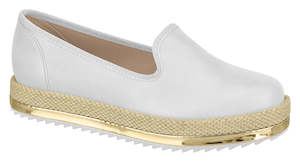 Loafer: Beira Rio 4196.600 Women Fashion Loafer in White