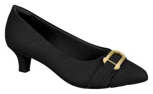 Modare: Modare 7314.104 Women Fashion Comfortable Business Kitten Heel Shoe Mid Heel in Black