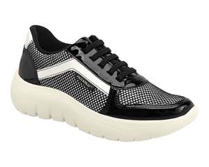 Piccadilly Must-Have Sneaker - Black & White (Ref 936011-01)