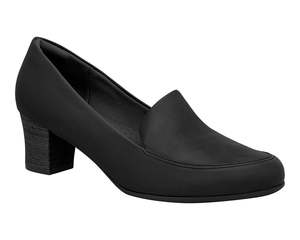 Business Manual: Piccadilly Ref: 110102 Business Court Shoe Medium Heel in Black