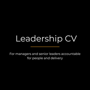 Leadership CV Pick a Path