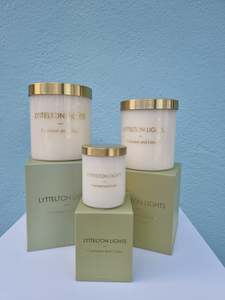 Candles: Lyttelton Lights Coconut and Lime