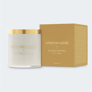 Lyttelton Lights Nectarine and Honey Candle