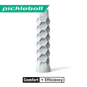 Hesacore Pickleball Grip - 5.25 inches - Regular Soft Feel - White