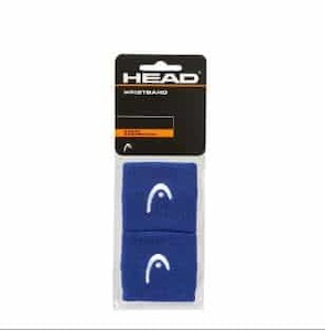 Wristbands Headbands Sweat Towels: Head Wristband 2.5" 2 Pack - Blue