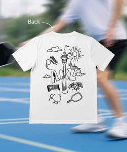Shirts: Auckland Doodle Shirt | Performance