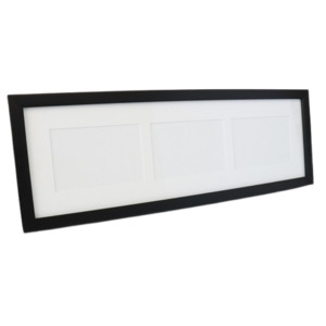 2 and 3 Window Frames - The Framers Guild: Artists Narrow Matte Black