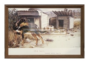 Products: The Lair Framed Print By Barry Ross Smith - Picture Framing Is Us On Line Cart