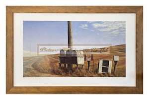 Auripo Road Framed Print By Grahame Sydney - Picture Framing Is Us On Line Cart