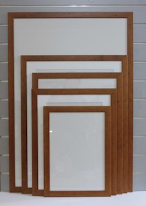 A2 Plus Mat Readymade Frame Distressed Rimu Stain
