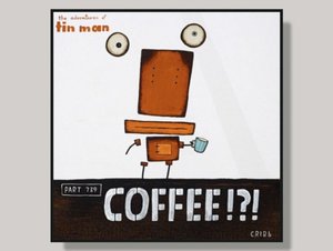 Products: Coffee By Tony Cribb Box Framed Artcard - Picture Framing Is Us On Line Cart