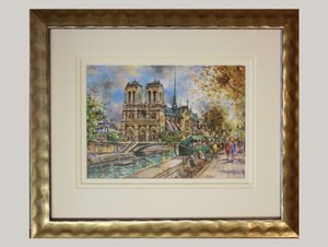 Products: Notre Dame Paris Framed Print
