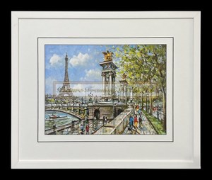 Paris Eiffel Tower Framed Print