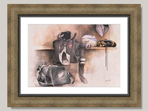 The Winners By David John Framed Print