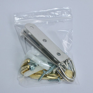 Brass J Hook & Strap Hanger Set Picture Hanging Specialists