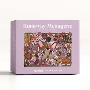 Jigsaw Puzzles: Runaway Menagerie - 1000 Piece Puzzle