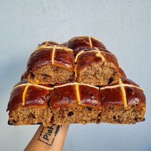 Award winning Hot Cross Bun