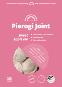 Products: Vegan Sweet Apple Pie Pierogi