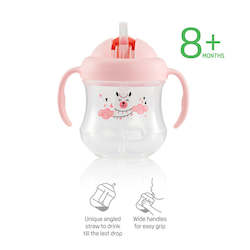 Bottle Feeding: Mag Mag Straw Cup - Matte Pink Llama