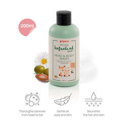 Cleaning: Natural Botanical Baby Head & Body Wash 200ml